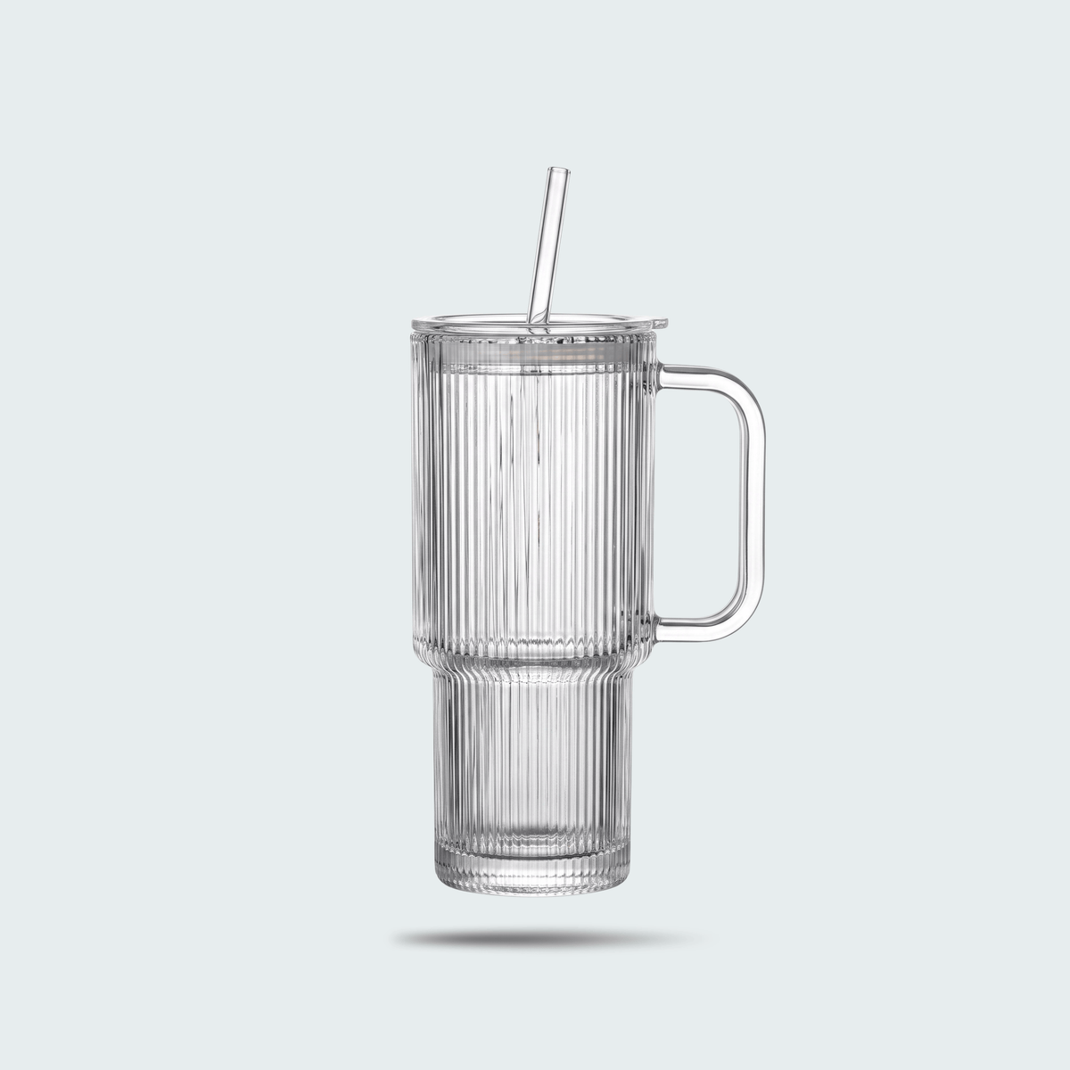 Gourde en verre | RibbedGlow