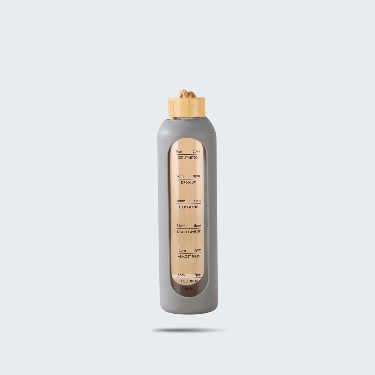 Gourde en verre 1L | BambooTime