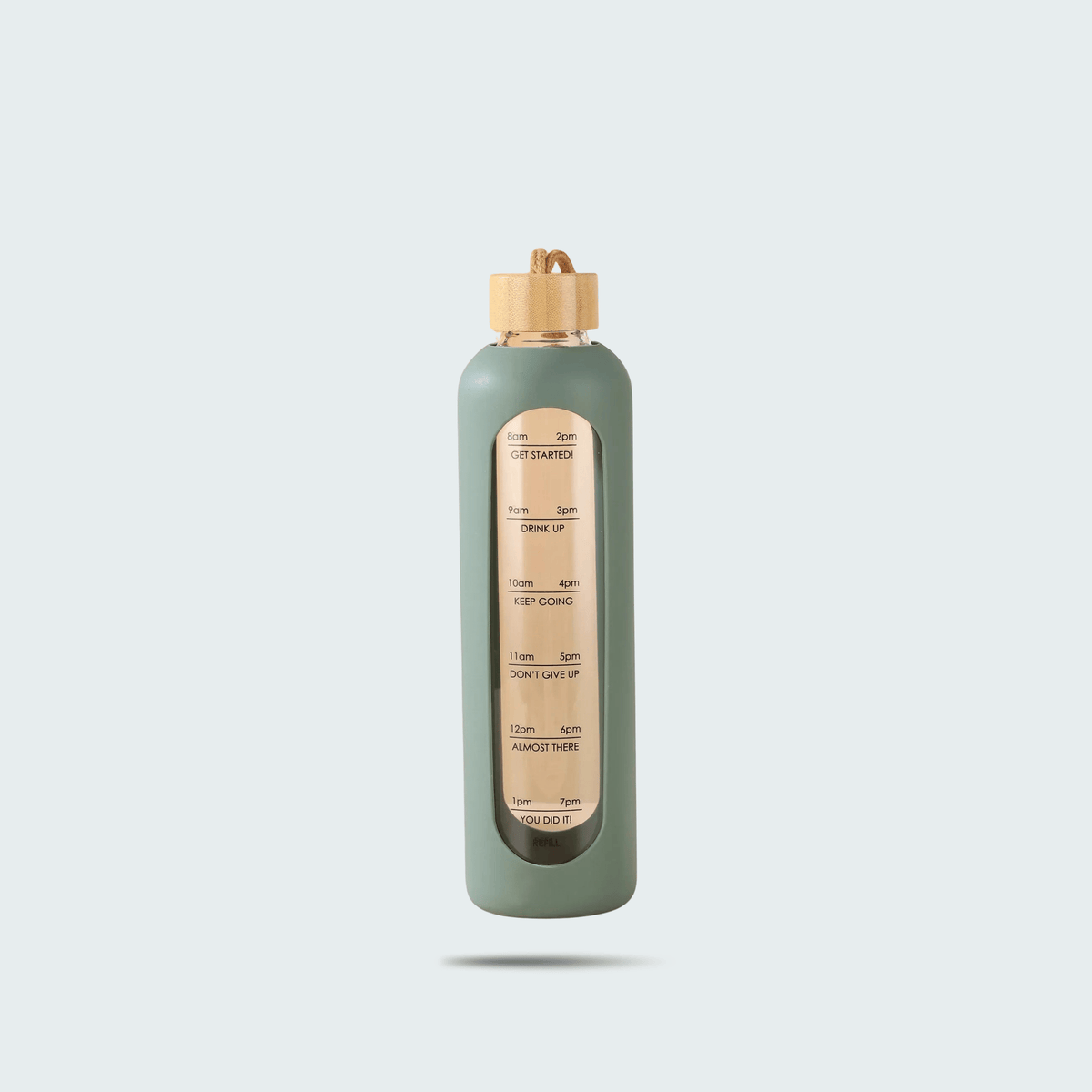 Gourde en verre 1L | BambooTime